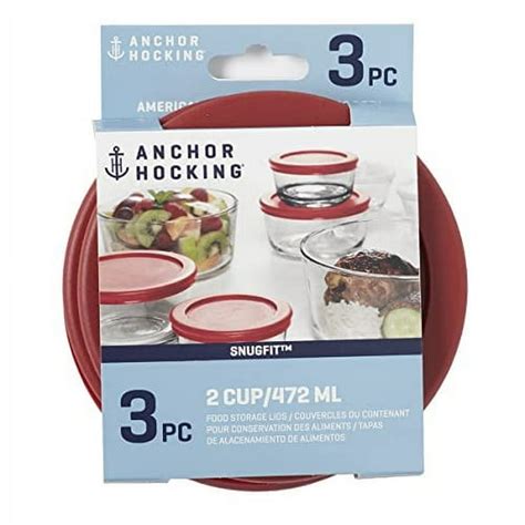 3X Metal Replacement Lids Fits Anchor Hocking 1 2 5 Gallon Jars