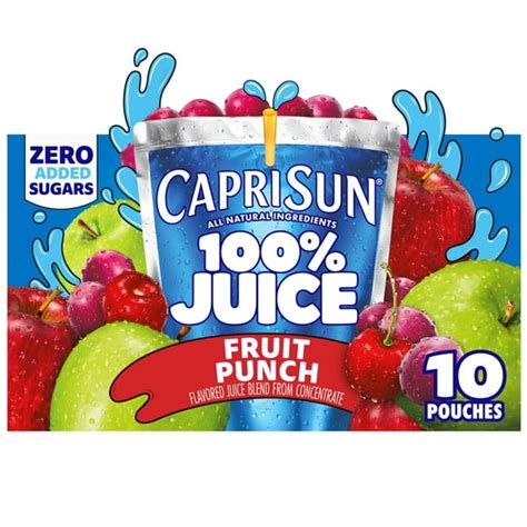 4 Pack Capri Sun Lemonade Juice Box Pouches 10 Ct Box 6 Fl Oz Pouches Liquids