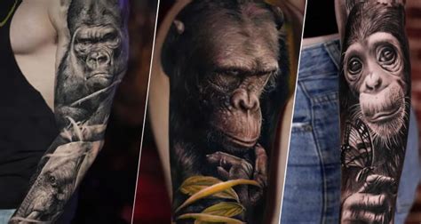 40 Best Monkey Tattoo Ideas And Designs With Meaning 2024