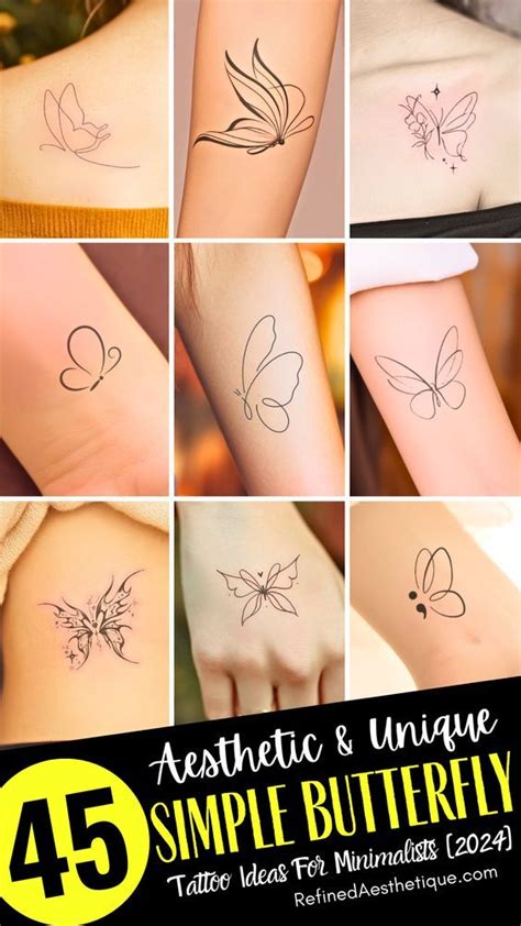 45 Simple Butterfly Tattoos Perfect For A Minimalist Look Refined 45 Simple Butterfly Tattoos Perfect For A Minimalist Look Refined
