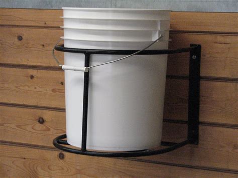 5 Gallon Bucket Holders 2 Pack Heavy Duty Metal Bucket Holders Wall Mount For 5 Gallon Horse Pails Recycled Ski Wear