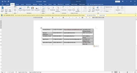 5 Steps To Convert A Word Table To Microsoft Excel Guiding Tech