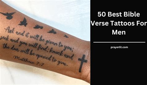 50 Best Bible Verse Tattoos For Men 2026 Prayerlit