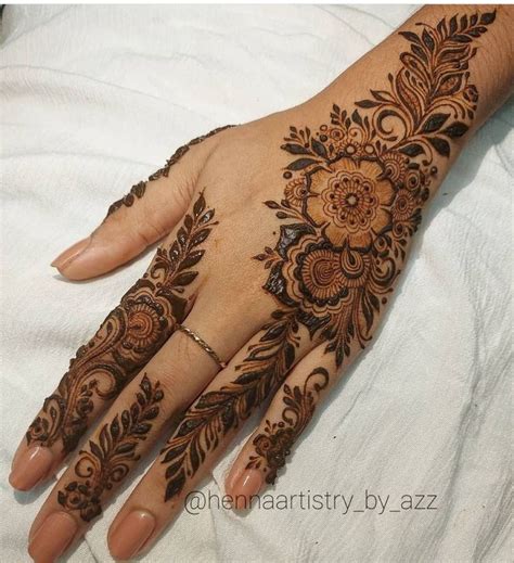 55 Back Hand Mehndi Designs 2022 Artofit