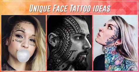60 Creative Face Tattoos To Show Off Your Personality Meanings Designs And Ideas
