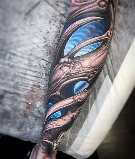 60 Unforgettable Biomechanical Tattoos That Creatively Combine Science