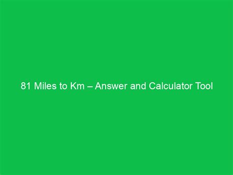 600 Km To Miles Answer And Calculator Tool