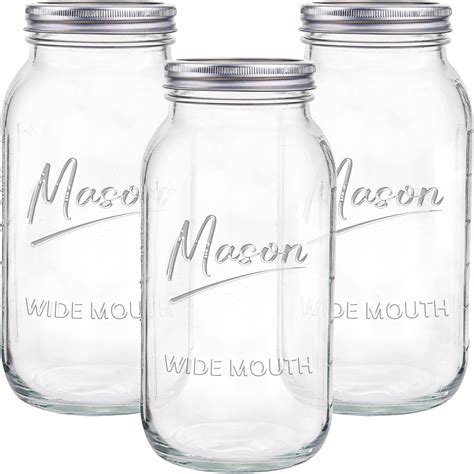 64 Oz Mason Jars
