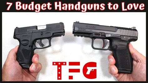 7 Budget Handguns Worth Loving Thefirearmguy Youtube