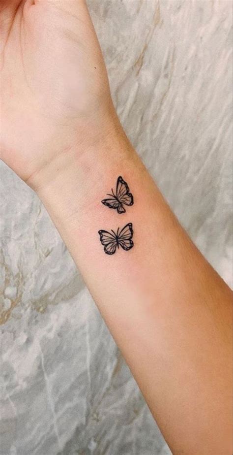 70 Meaningful Small Butterfly Tattoo Designs To Try In 2024