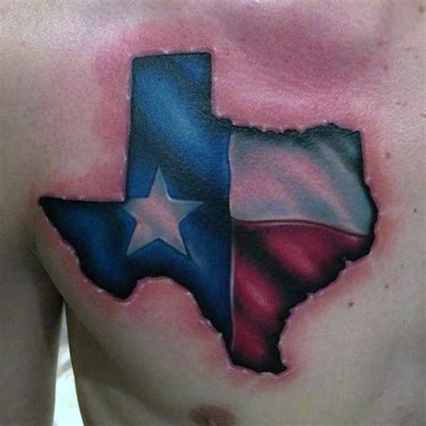 70 Texas Tattoos For Men Lone Star State Design Ideas
