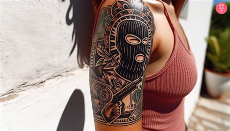 8 Best Ski Mask Tattoo Designs And Their Symbolism