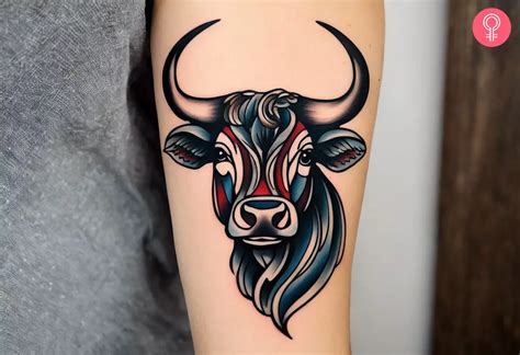 8 Different Bull Tattoo Designs And Meanings Vamaindia In