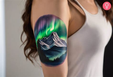 8 Stunning Aurora Borealis Tattoo Designs 8 Stunning Aurora Borealis Tattoo Designs