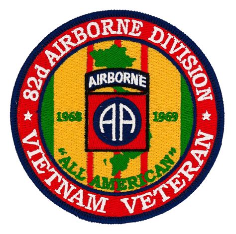 82Nd Airborne Division Vietnam Veteran Patch Flying Tigers Surplus 82Nd Airborne Division Vietnam Veteran Patch Flying Tigers Surplus