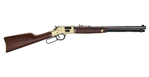8843 Henry Modern Rifle 357 Mag+ 38 Special, 20” Octagon Barrel, Bore Is  Bright And Shiny In Excellent Condition, Lever Action, Gold Plated  Receiver, 99% Condition – Dawson's Doubles