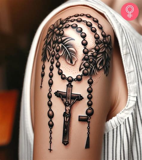 9 Beautiful Rosary Beads Tattoo Ideas Designs And Meaning