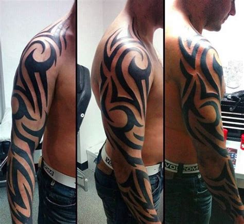 90 Tribal Sleeve Tattoos For Men Manly Arm Design Ideas