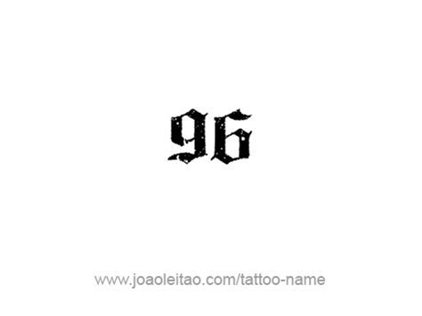 96 Tattoo Meaning