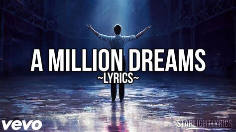 A Million Dreams Lyrics Tmgaret