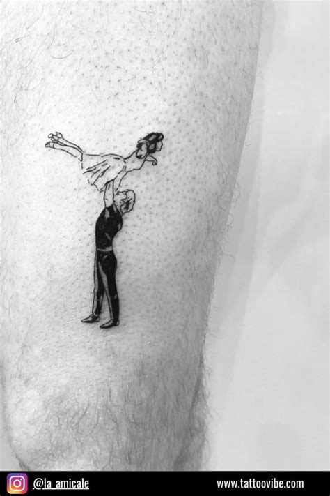 A Notable Nod To Dirty Dancing Dance Tattoo Tattoo Designs Dancer