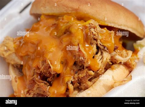 A Pulled Pork Sandwich From The Hum Grocery In Rockville South