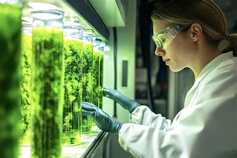 Scientist Who Studies Algae Called