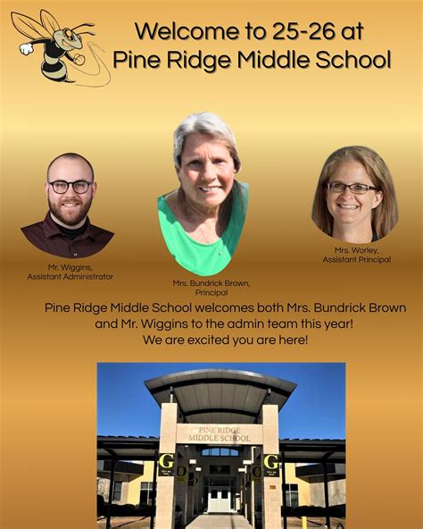 About Our School Pine Ridge Middle School