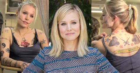 Actress Kristen Bell Tattoos