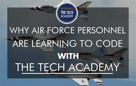 Air Force Personnel Are Learning To Code With The Tech Academy Course Report