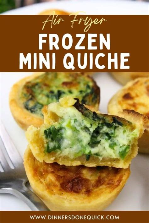 Air Fryer Frozen Mini Quiche 10 Min Bite Sized App Dinners Done Quick