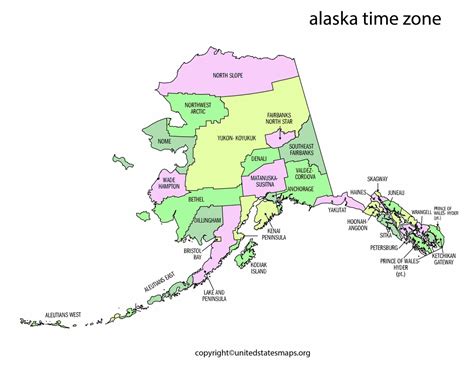 Alaska Time Zone Wikipedia