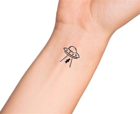 Alien Ufo Abduction Outline Sci Fi Temporary Tattoo Add Your Own Custom Words Text Etsy Alien Ufo Abduction Outline Sci Fi Temporary Tattoo Add Your Own Custom Words Text Etsy