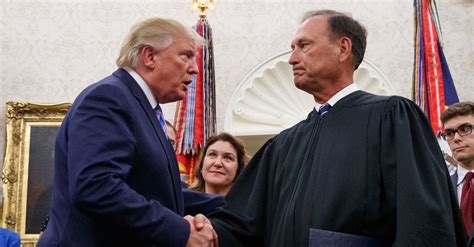 Alito Spoke With Trump Hours Before Supreme Court Hush Money Sentencing Appeal R Politics
