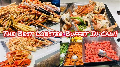 All You Can Eat Seafood Buffet Youtube