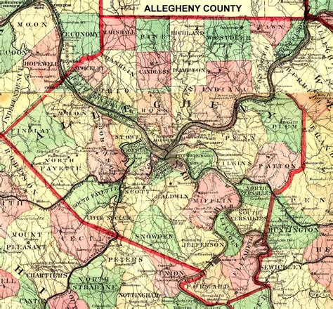 Allegheny County Pagenweb Land