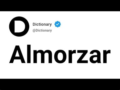 Almorzare in English: Simple Translation Guide