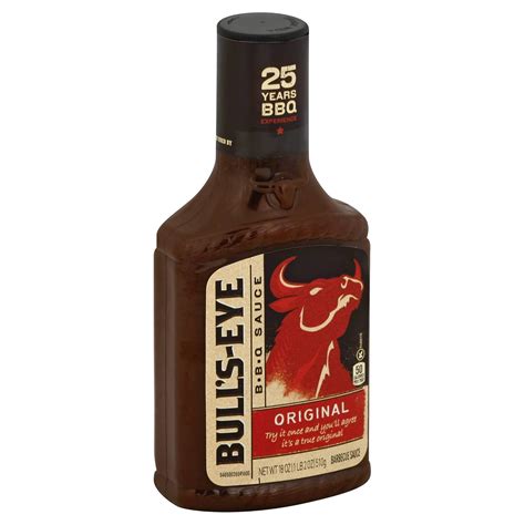 Amazon Com Bulls Eye Original Barbecue Sauce 18 Ounce 12 Case Cooking And Baking Gelatin Mixes Grocery Gourmet Food