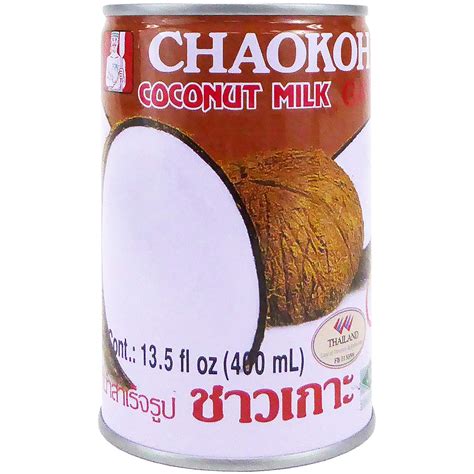 Amazon Com Chaokoh Coconut Milk 24 Pack Creamy Non Dairy Milk No