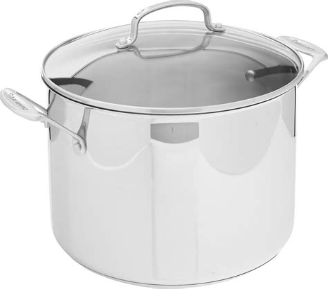 Amazon Com Cuisinart 12 Quart Stockpot W Lid Chef Amp 39 S Classic