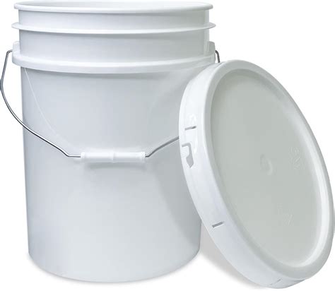 Amazon Com Epackagesupply 5 Gallon Plastic Bucket With Airtight Lid I