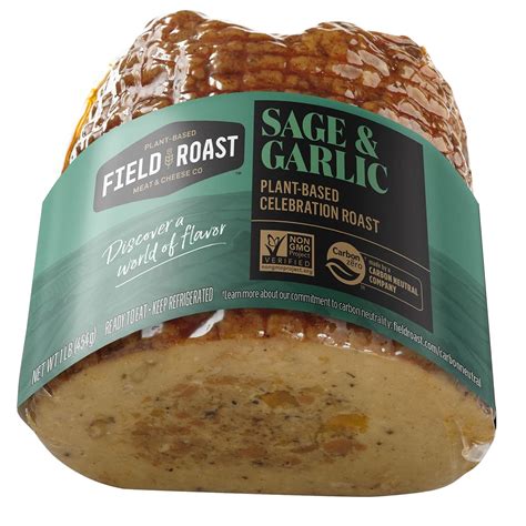 Amazon Com Field Roast Frozen Plant Based Celebration Roast Sage Garlic With Gravy 2 Lb Grocery Gourmet Food
