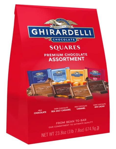 Amazon Com Ghirardelli Premium Chocolate Assortment Milk Dark Sea