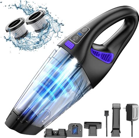Amazon Com Handheld Vacuum Cordless Car Vacuum With 16000Pa Powerful