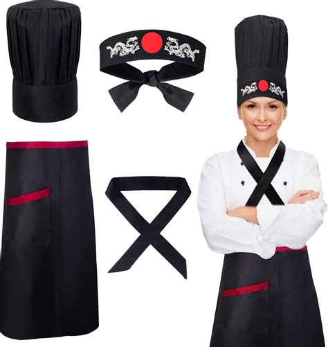 Amazon Com Hibachi Chef Hat Teppanyaki Tall Chef Cap Black Clothing Shoes Jewelry Amazon Com Hibachi Chef Hat Teppanyaki Tall Chef Cap Black Clothing Shoes Jewelry