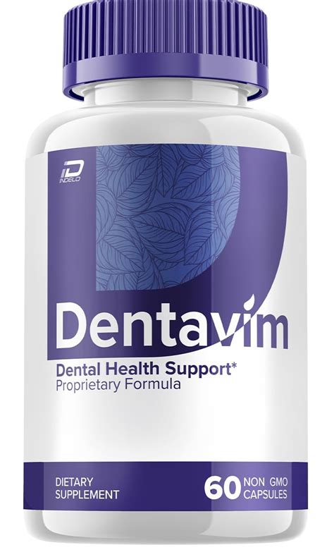 Amazon Com Indelo Dentavim Dental Support Capsules Natural Tooth