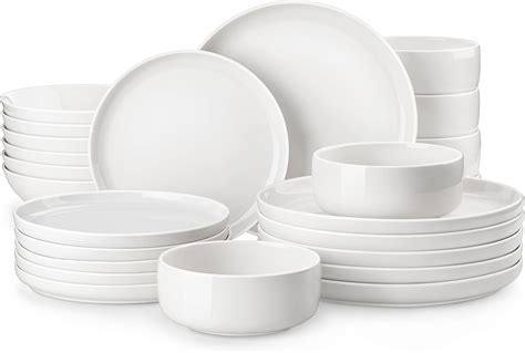 Amazon Com Malacasa 24 Piece Gourmet Porcelain Dinnerware Sets Amazon Com Malacasa 24 Piece Gourmet Porcelain Dinnerware Sets