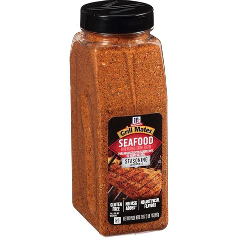 Amazon Com Mccormick Grill Mates Seafood Seasoning 23 Oz One 23 Ounce Container Of Fish Seasoning Enhancing Flavor Of Seafood Beef Poultry Vegetable Dishes And More Meat Seasonings Grocery Gourmet Food