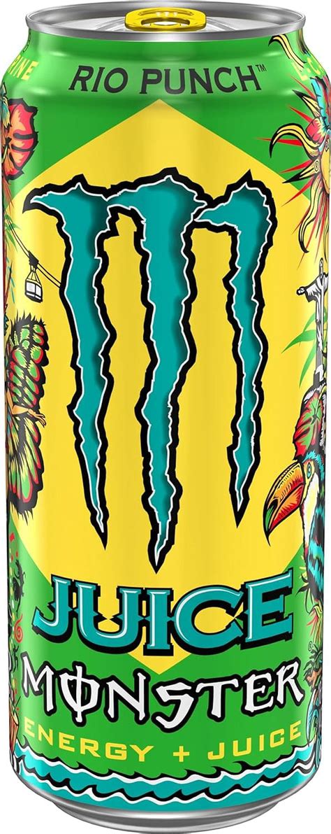 Amazon Com Monster Energy Juice Rio Punch Energy Juice Energy Amazon Com Monster Energy Juice Rio Punch Energy Juice Energy